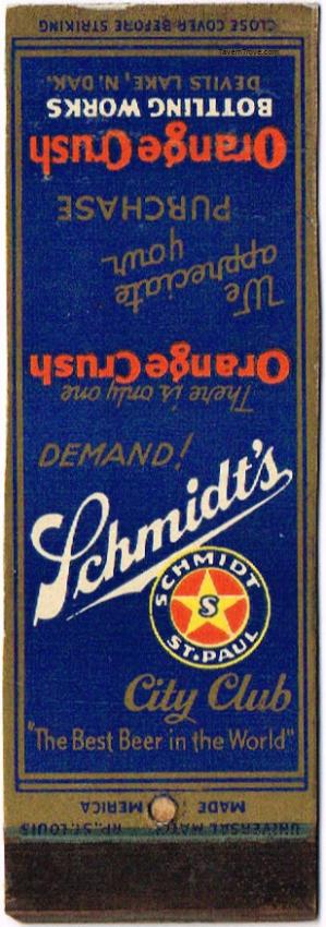 Schmidt's City Club Beer