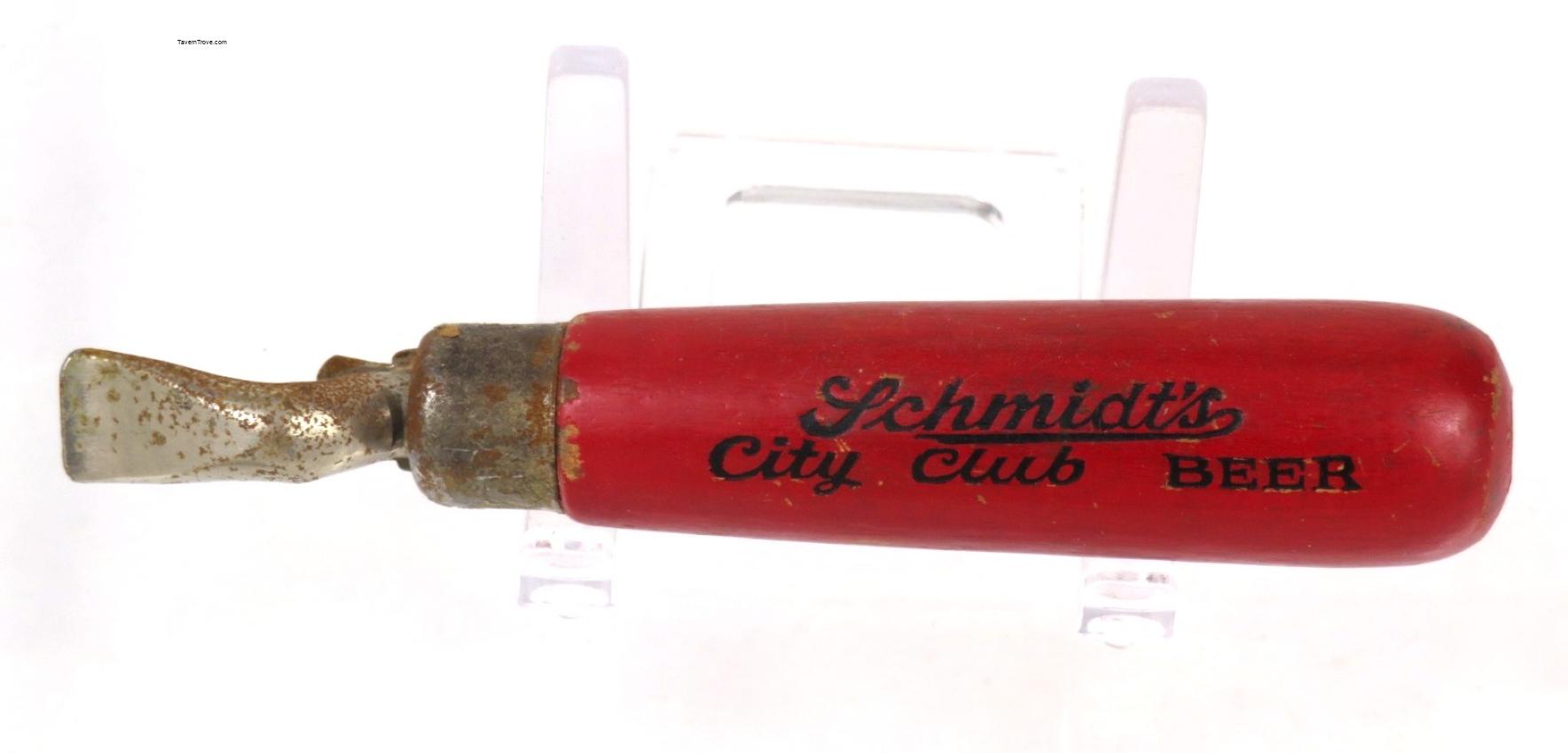 Schmidt's City Club Beer (Red/Black)