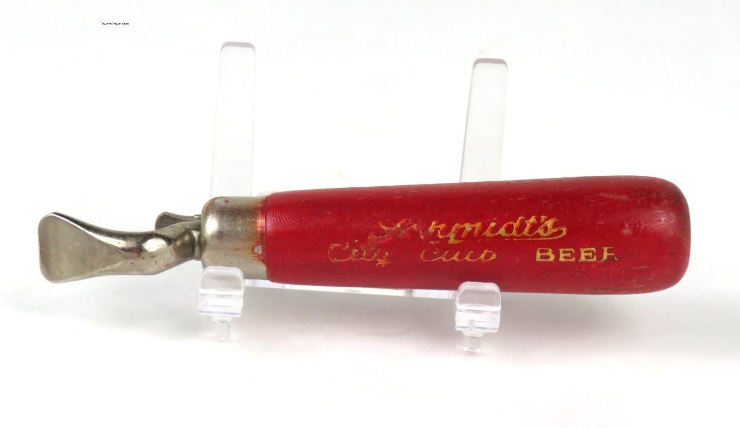 Schmidt's City Club Beer (Red/Gold)