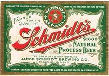 Schmidt's $1000 Natural Process Beer