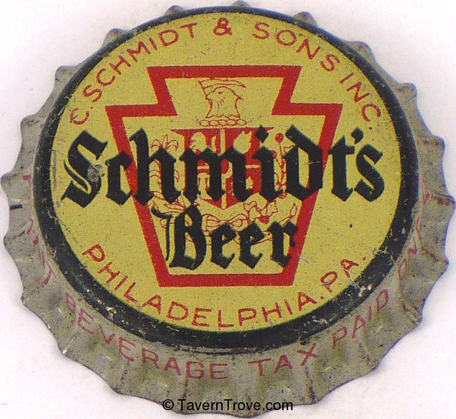 Schmidt's Beer ~PA Pint Tax