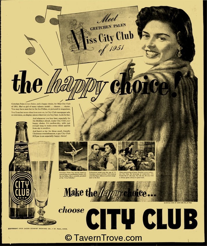 Schmidt's City Club Beer