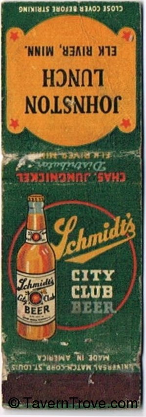 Schmidt's City Club Beer