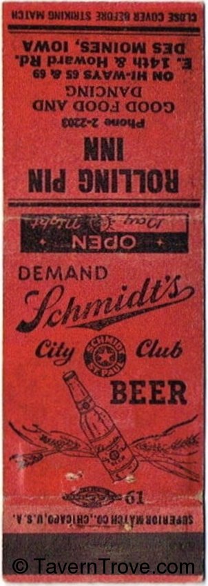 Schmidt's City Club Beer