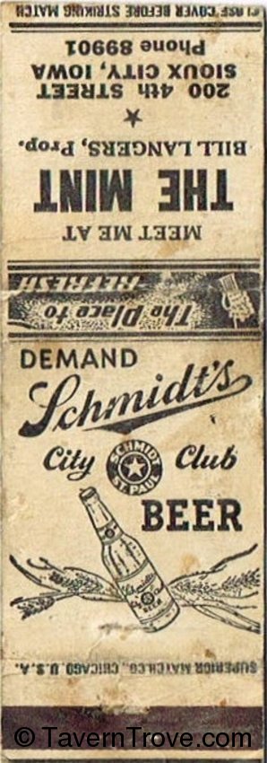 Schmidt's City Club Beer