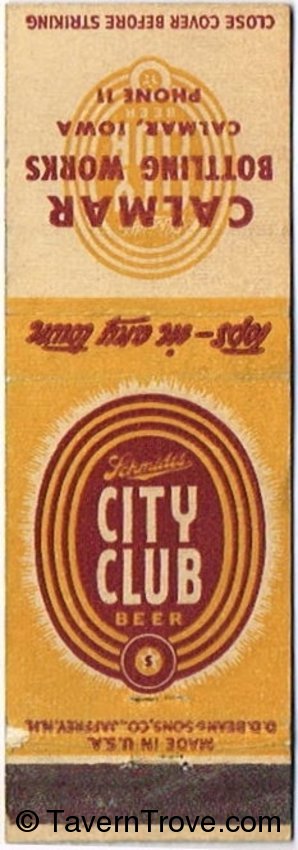 Schmidt's City Club Beer