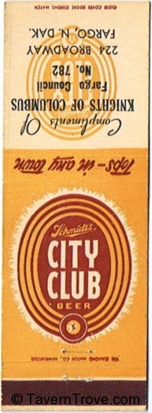 Schmidt's City Club Beer