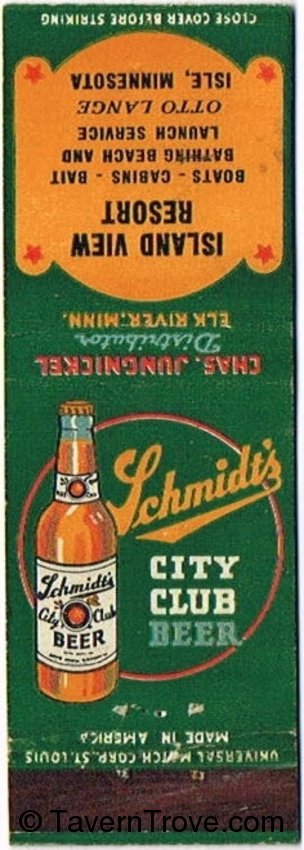 Schmidt's City Club Beer