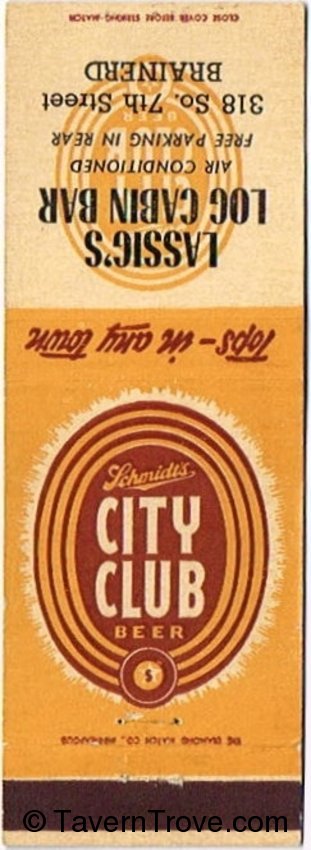 Schmidt's City Club Beer