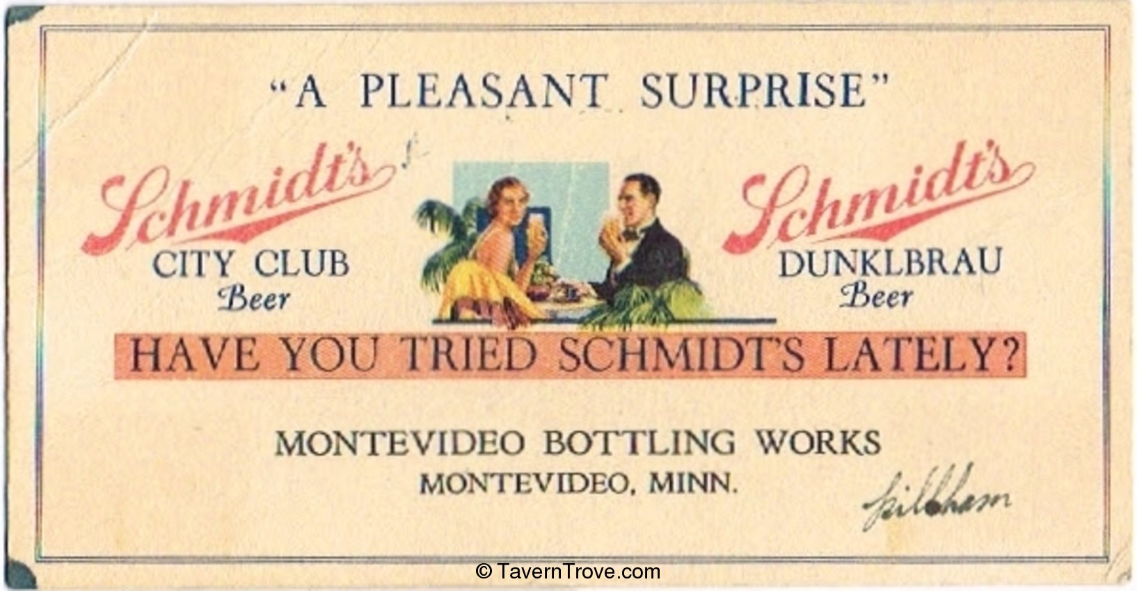 Schmidt's City Club Beer/Dunkelbrau Beer