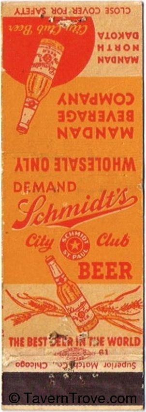 Schmidt's City Club Beer