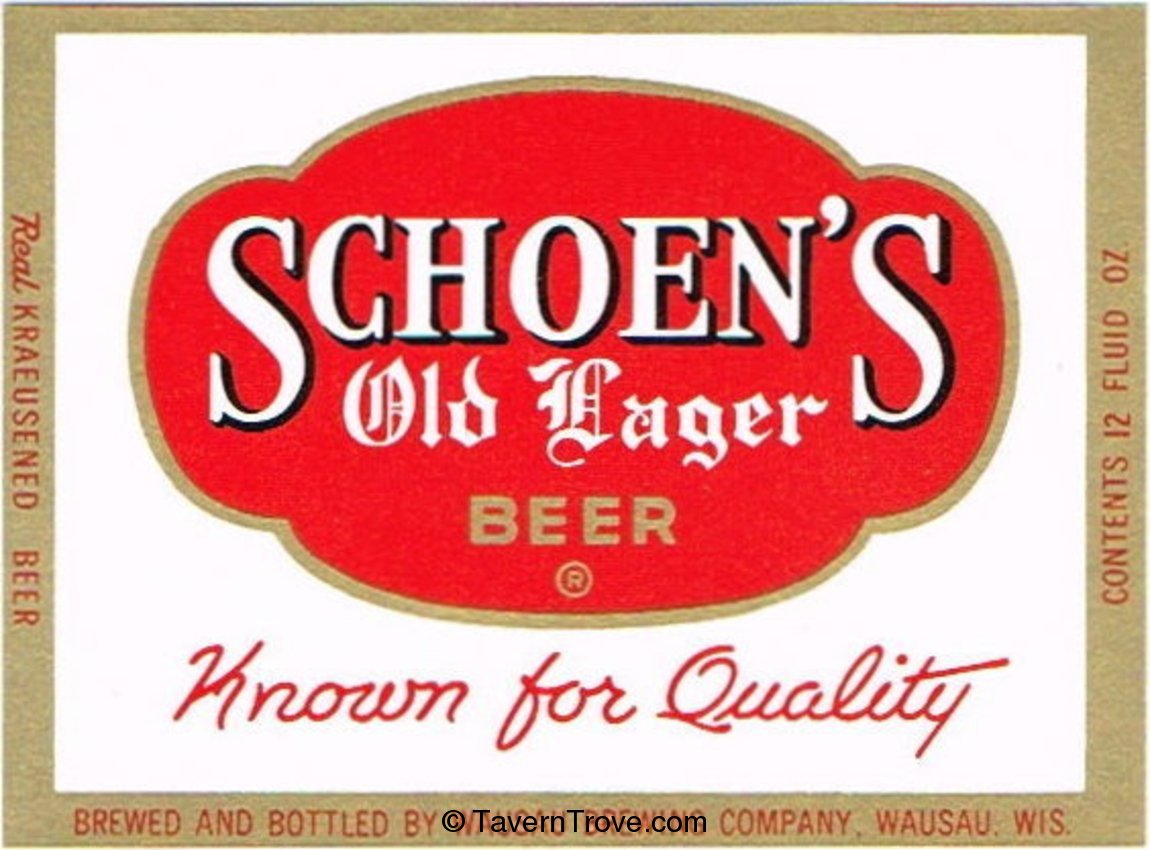 Schoen's Old Lager Beer