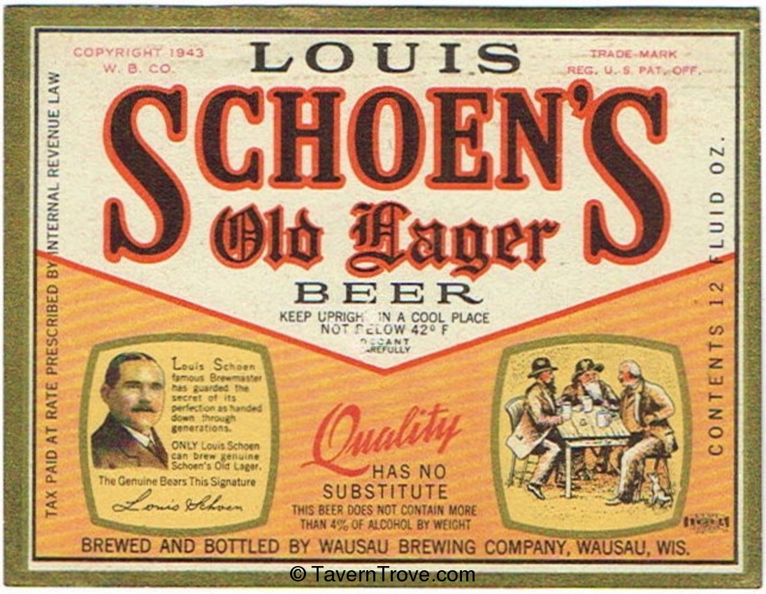 Schoen's Old Lager Beer