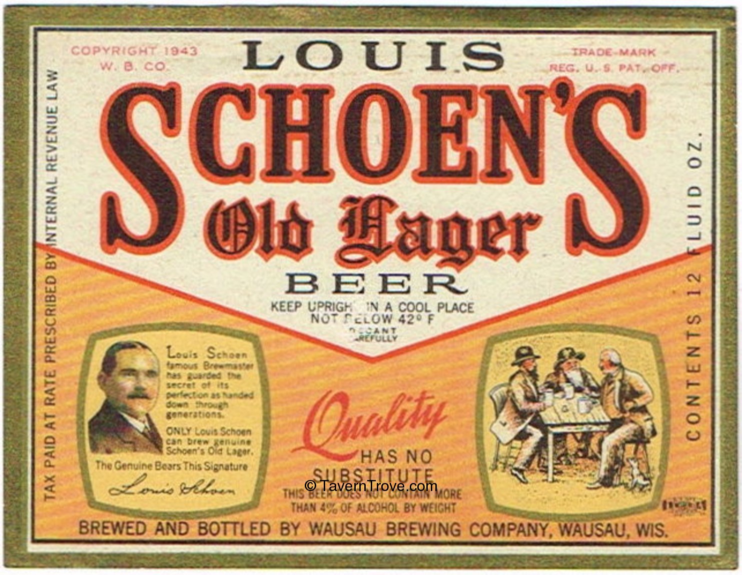 item-5523-1943-schoen-s-old-lager-beer-label-wi522-28