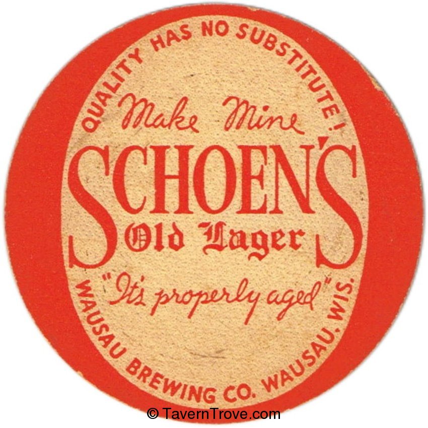 Schoen's Old Lager Beer