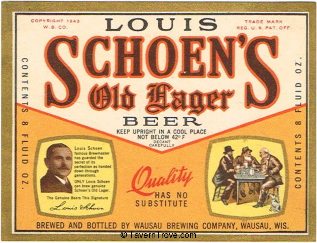 Schoen's Old Lager Beer