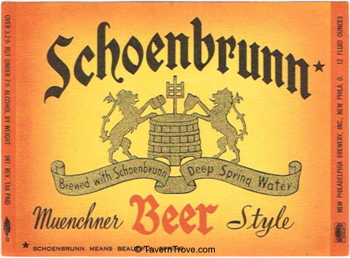Schoenbrunn  Pale Beer