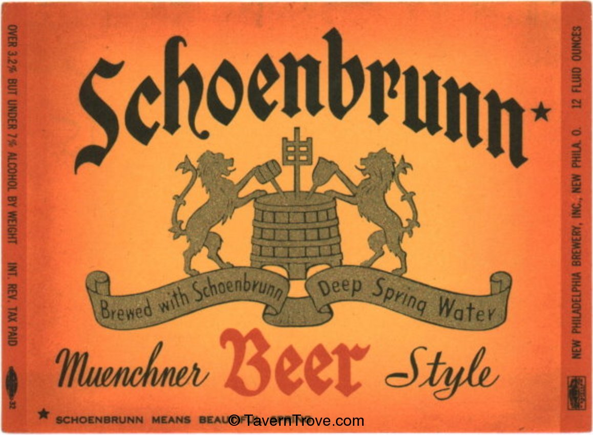 Schoenbrunn  Pale Beer