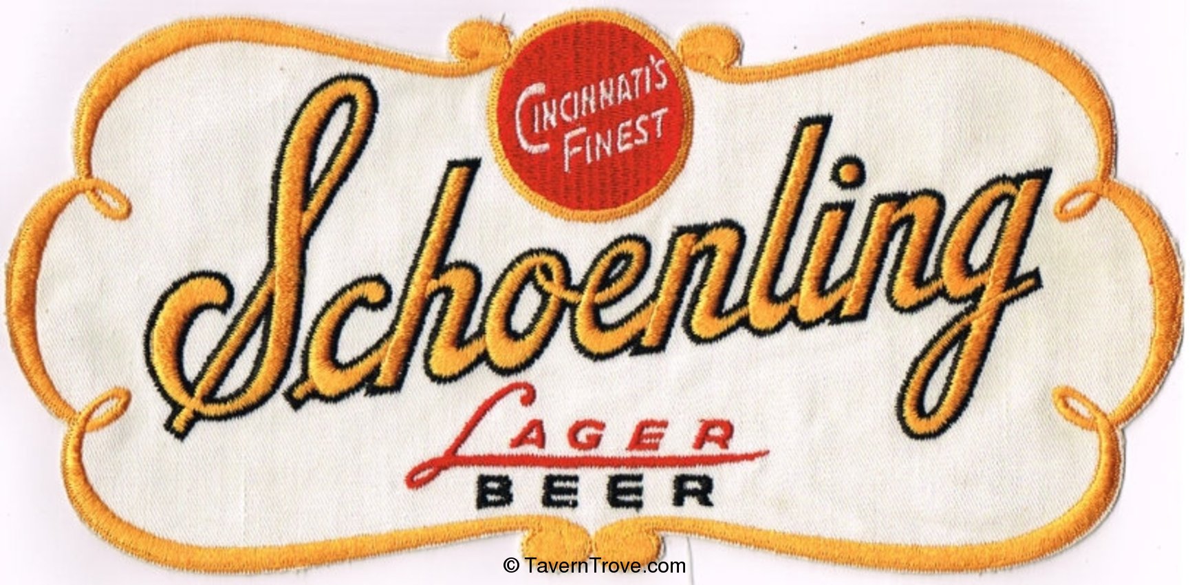 Schoenling Beer Back Patch