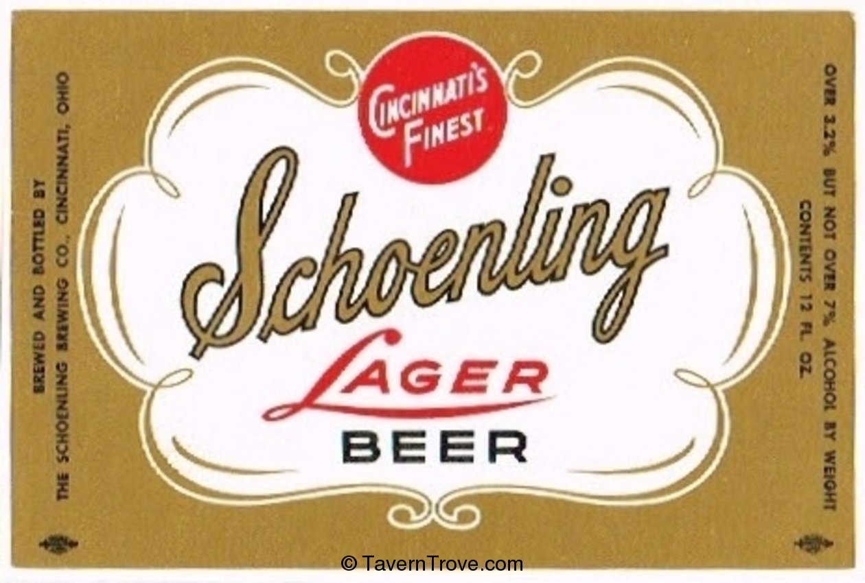 Schoenling Lager  Beer