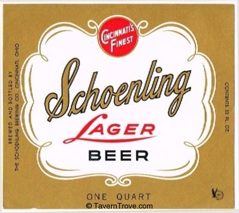 Schoenling Lager  Beer