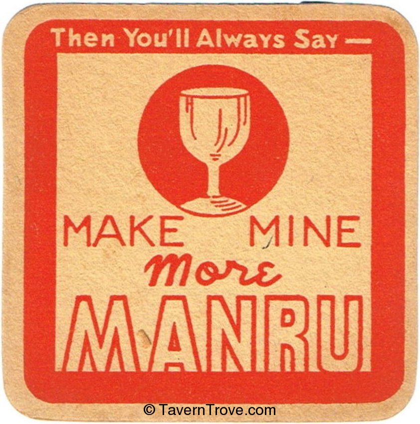 Schreiber's Manru Beer-Ale