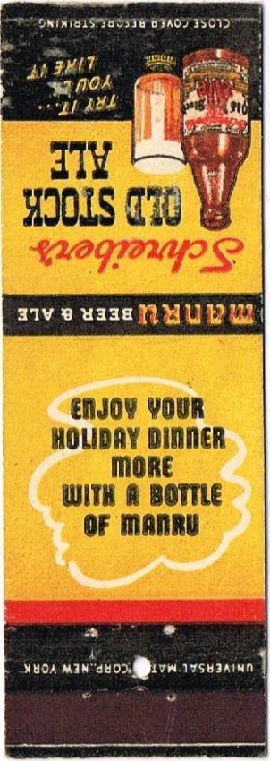 Schreiber's Old Stock Ale/Manru Beer