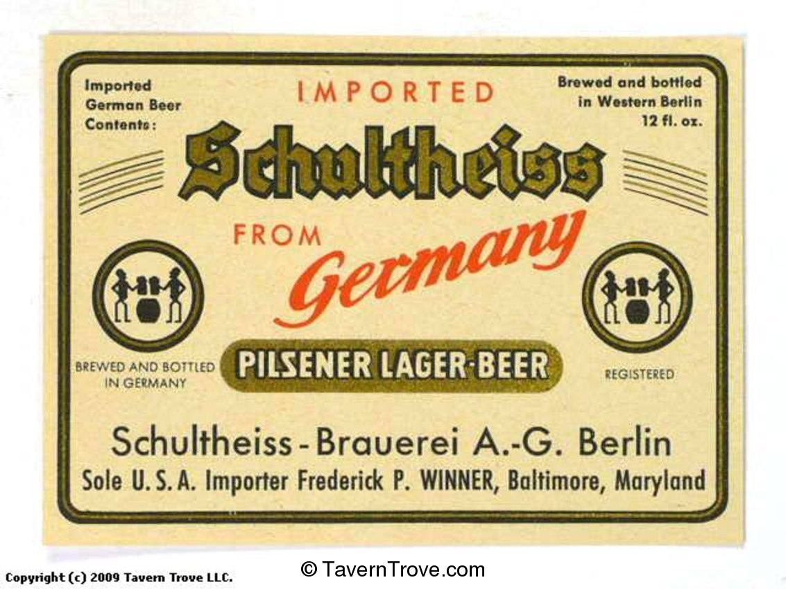 Schultheiss Beer