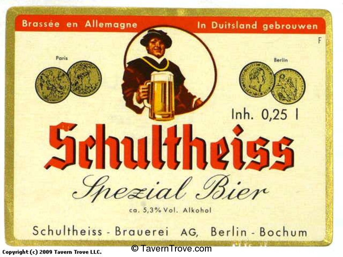 Schultheiss Spezial Bier