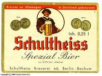 Schultheiss Spezial Bier
