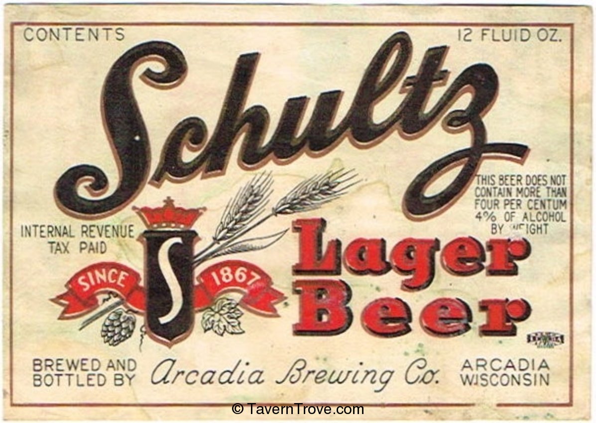 Schultz Lager Beer