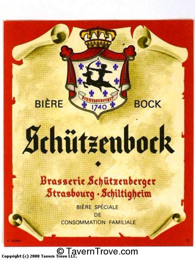 Schützenbock Bière Bock