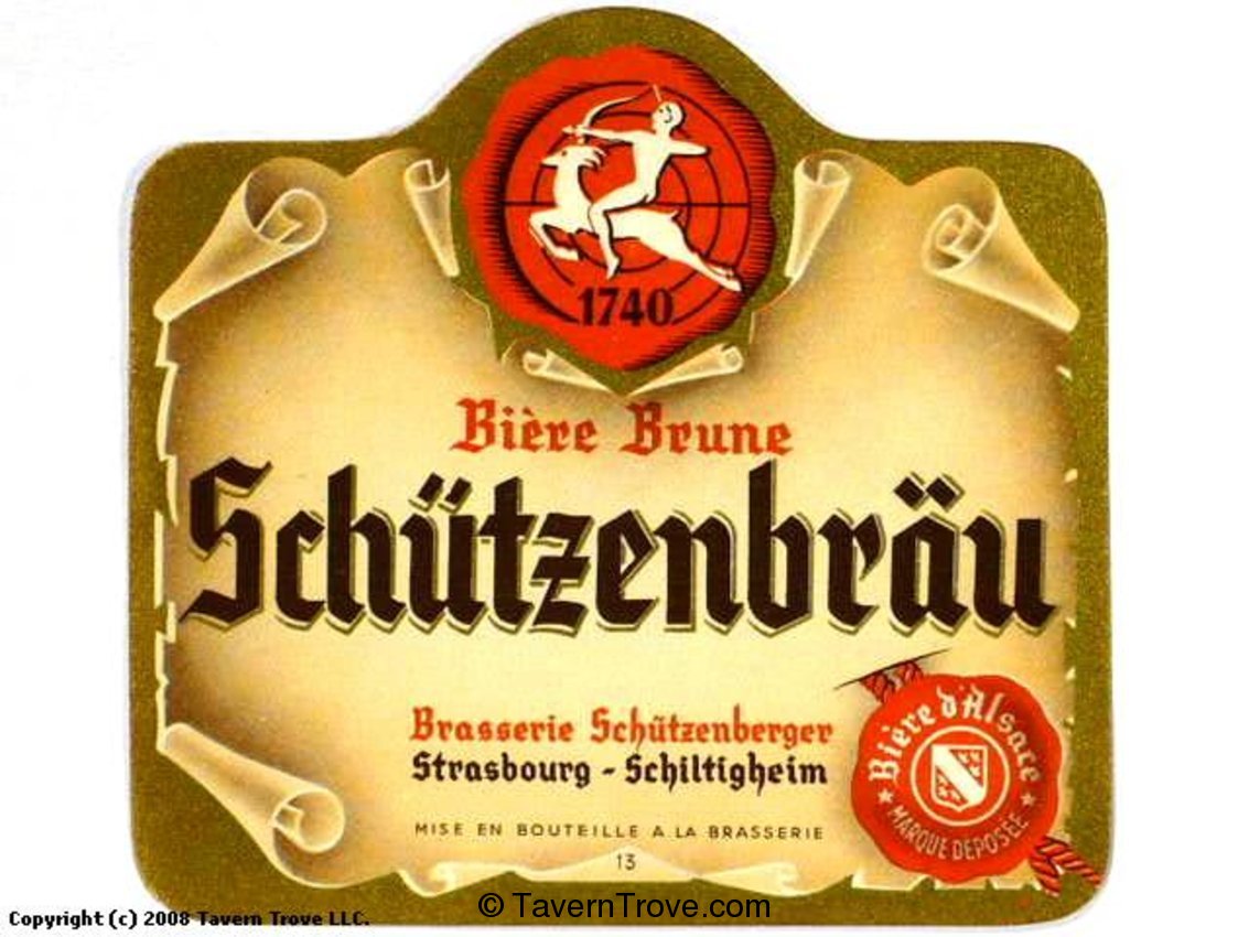 Schützenbräu Bière Brune