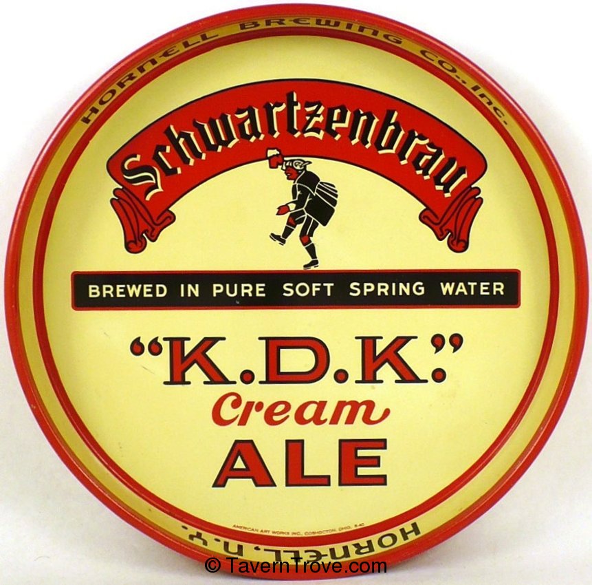 Schwartzenbrau Beer/K.D.K. Cream Ale
