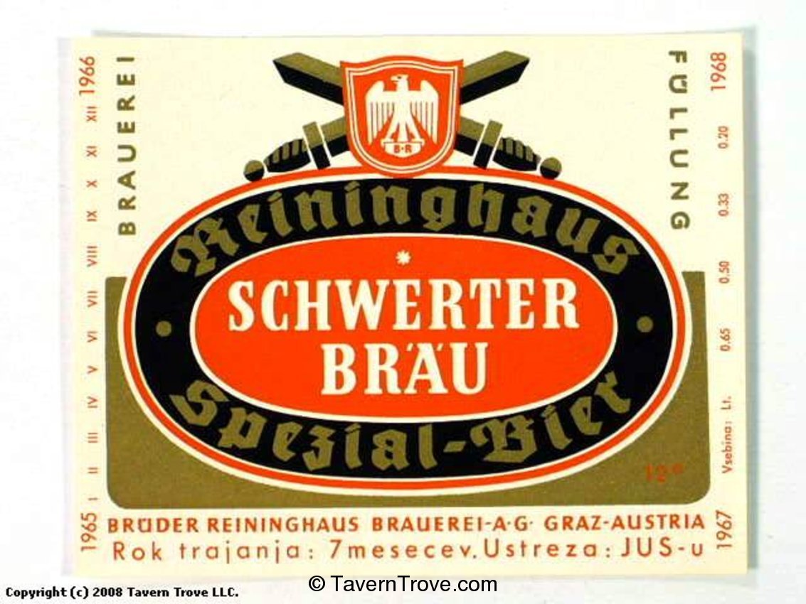 Schwerter Bräu Spezial-Bier