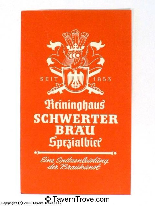 Schwerter Bräu Spezialnier