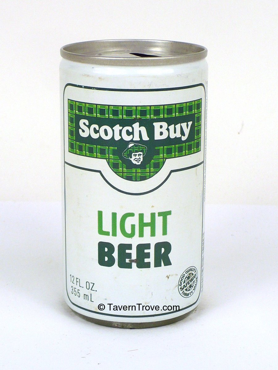 Item 986 1978 Scotch Buy Light Beer Tab Top Can T12336