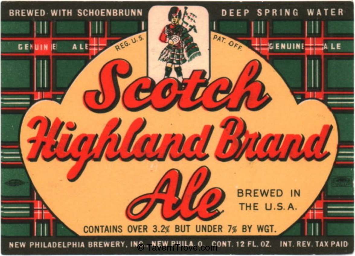 Scotch Highland Brand Ale