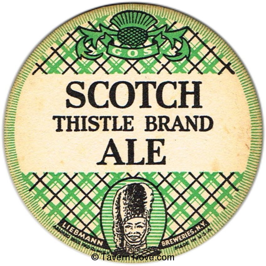 Scotch Thistle Brand Ale
