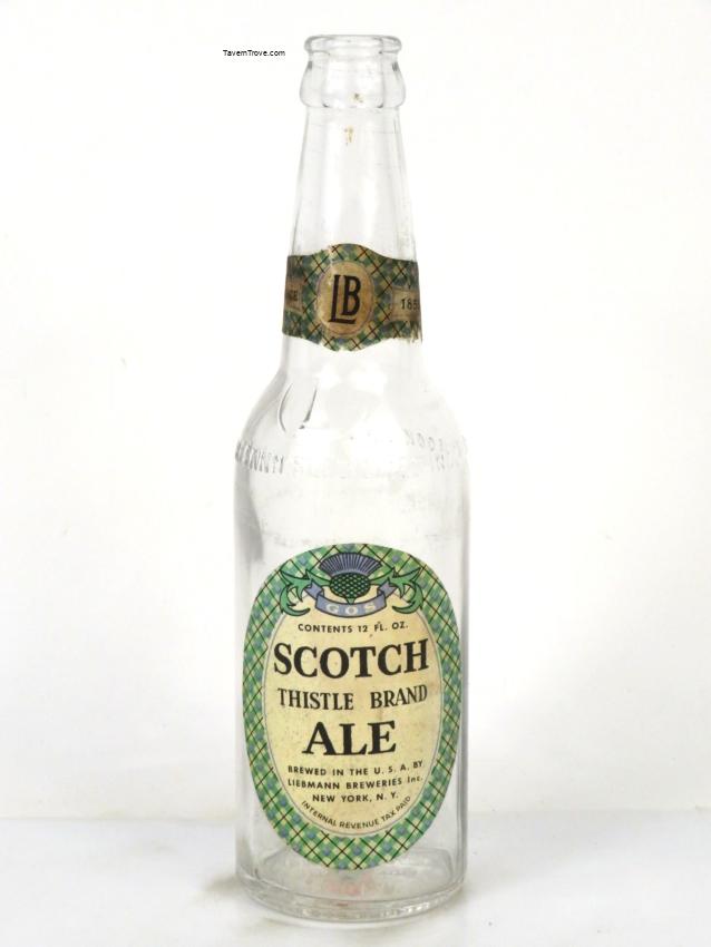 Scotch Thistle Brand Ale