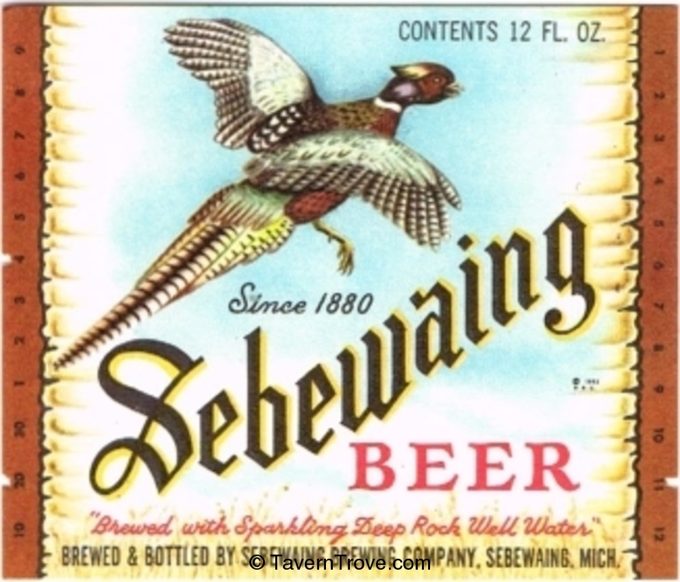 Sebewaing Beer 70mm