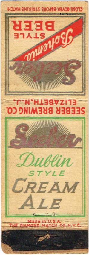 Seeber Bohemian Beer/Dublin Style Cream Ale