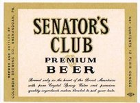 Senator's Club Beer