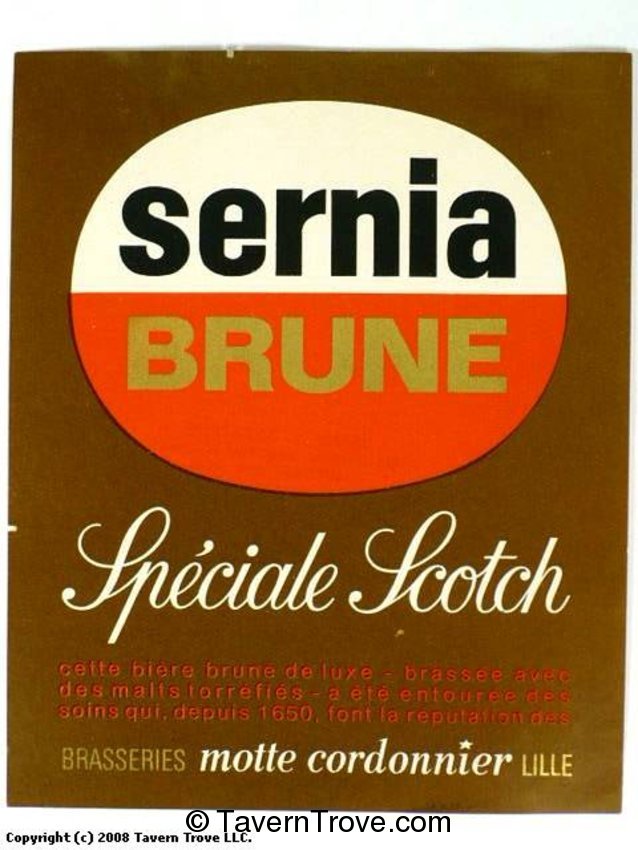 Sernia Brune Spéciale Scotch