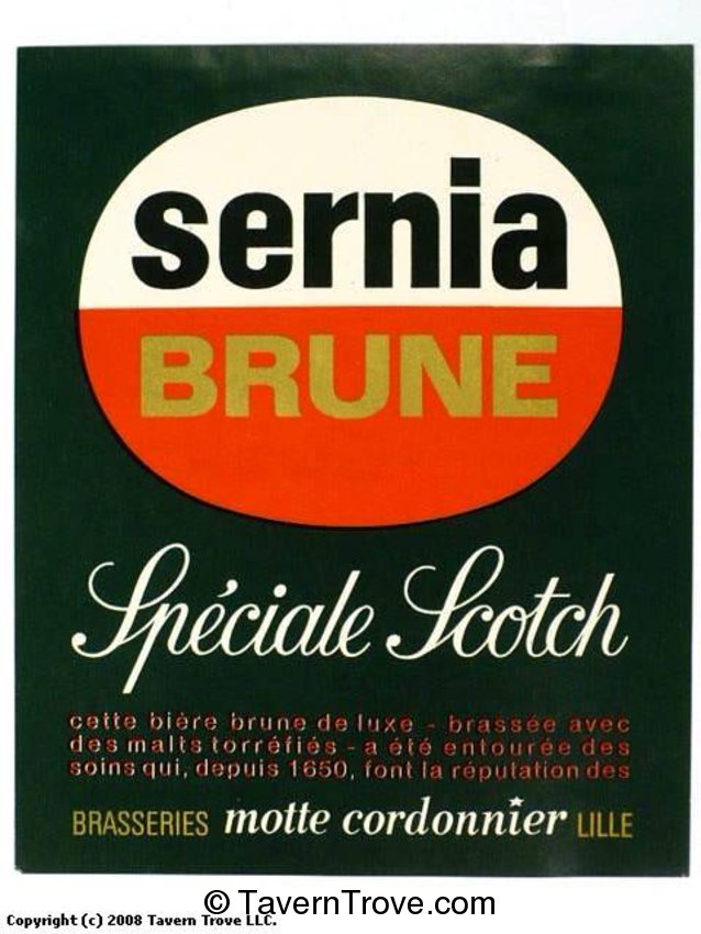Sernia Brune Spéciale Scotch