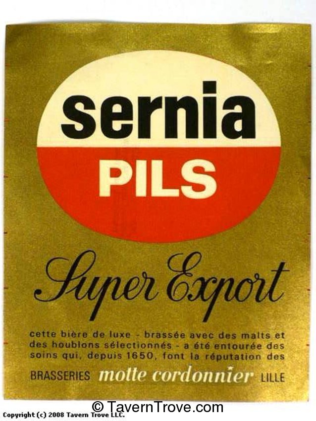 Sernia Pils Super Export