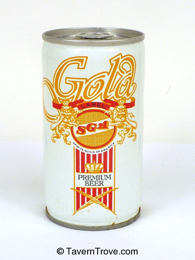 SGA Gold Label Beer