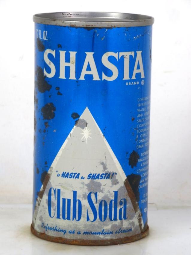 Shasta Club Soda San Francisco