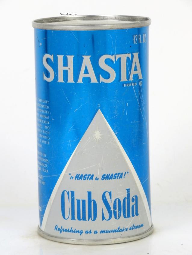 Shasta Club Soda San Francisco California