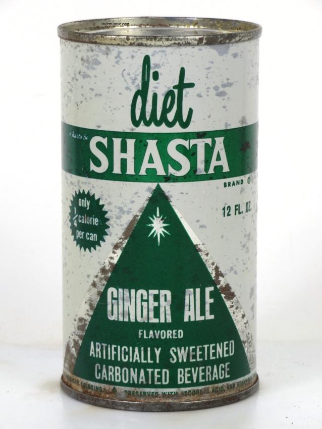 Shasta Diet Ginger Ale Hayward California
